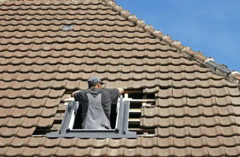 Pose de velux - Athies